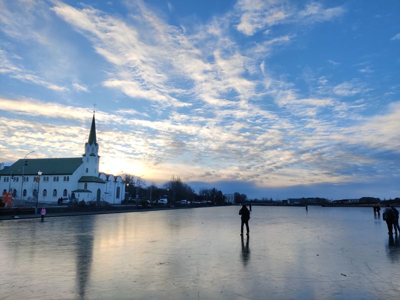 Tjörnin Pond Stroll