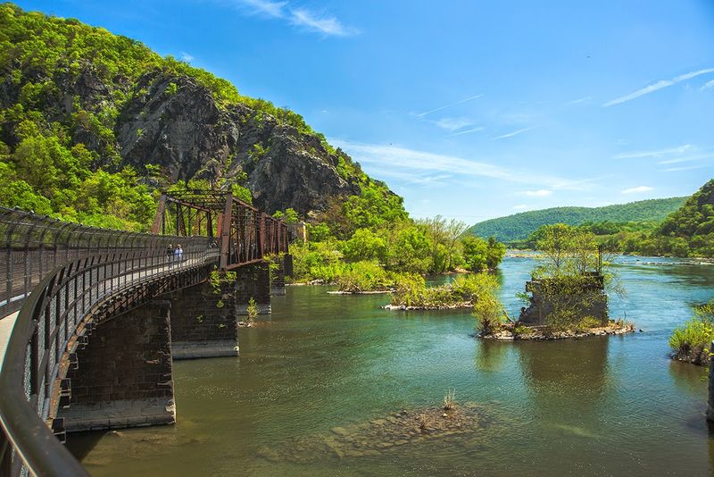 The C&O Canal Towpath and Railroad Bridges