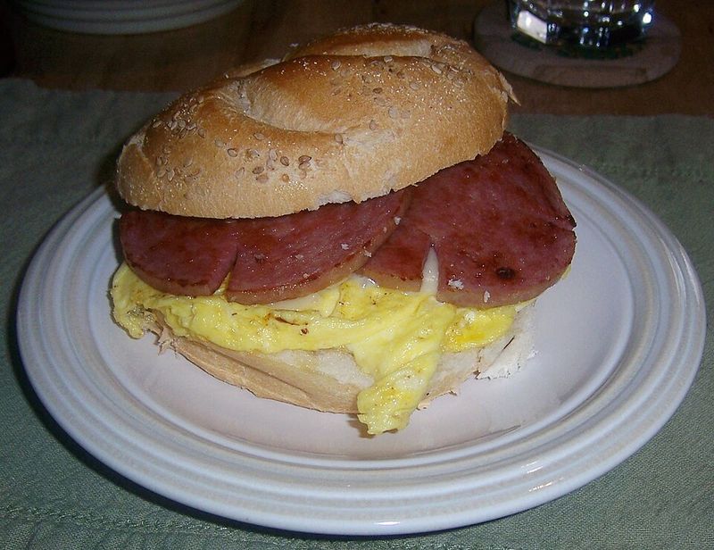 New Jersey – Pork Roll (Taylor Ham) Sandwich