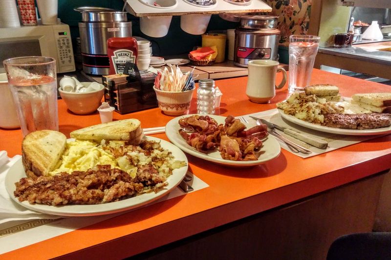Fred's Diner (Akron) - A classic breakfast (and yes, bacon is part of the legend)