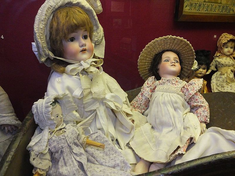 Porcelain and Bisque Dolls