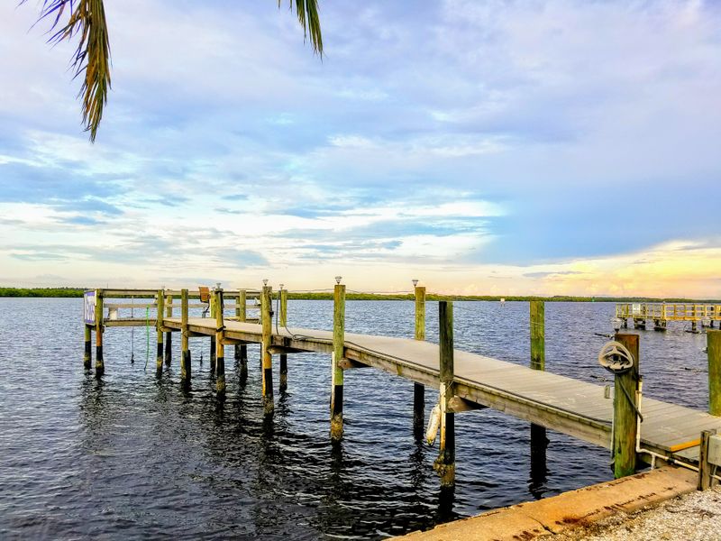 From the Dock: Sunset on the Pine Island Sound