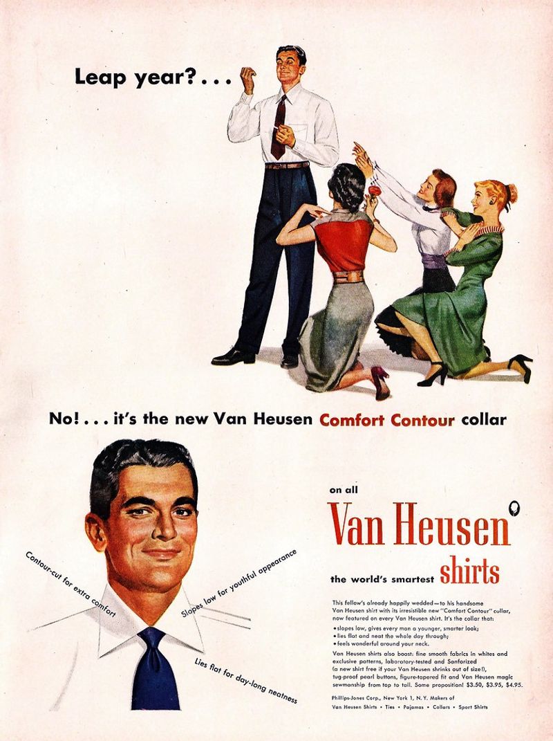 Van Heusen – “Look what happened to me!”