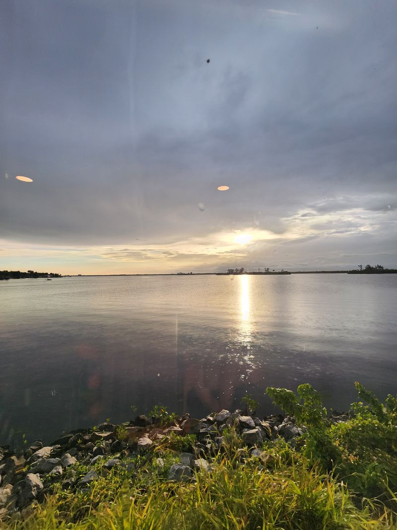 Scenery Sliding Past Like A Postcard Reel