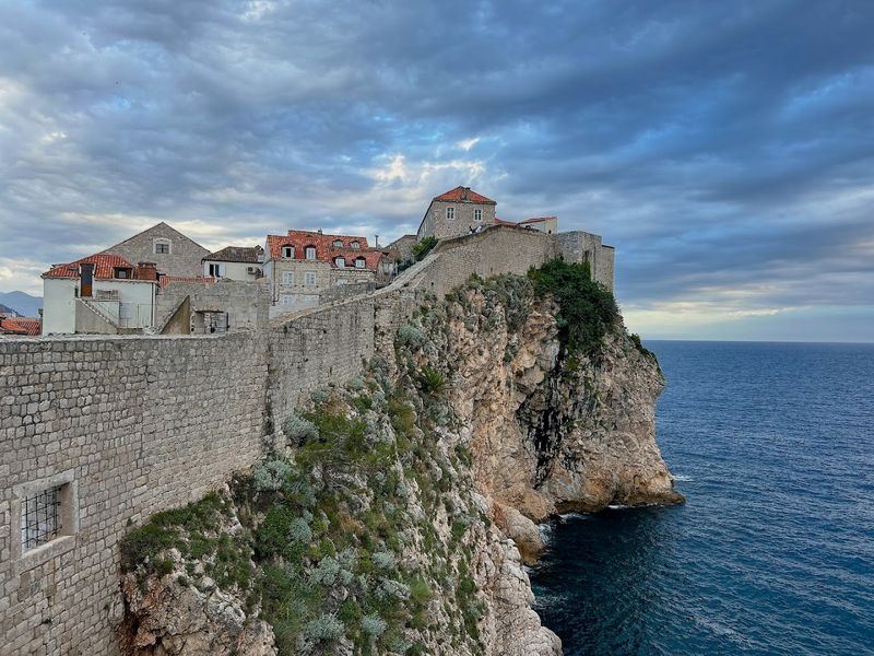 Walking the Dubrovnik City Walls in Summer