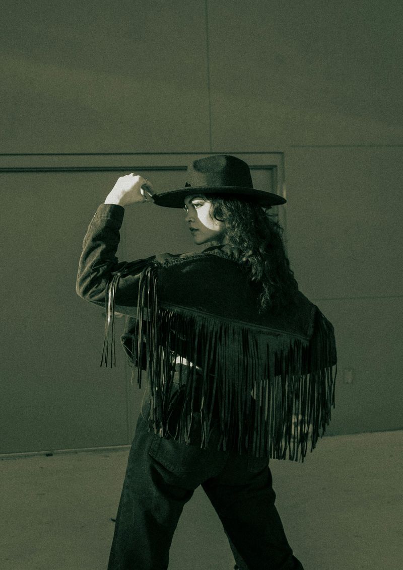 Head-to-toe fringe outfits