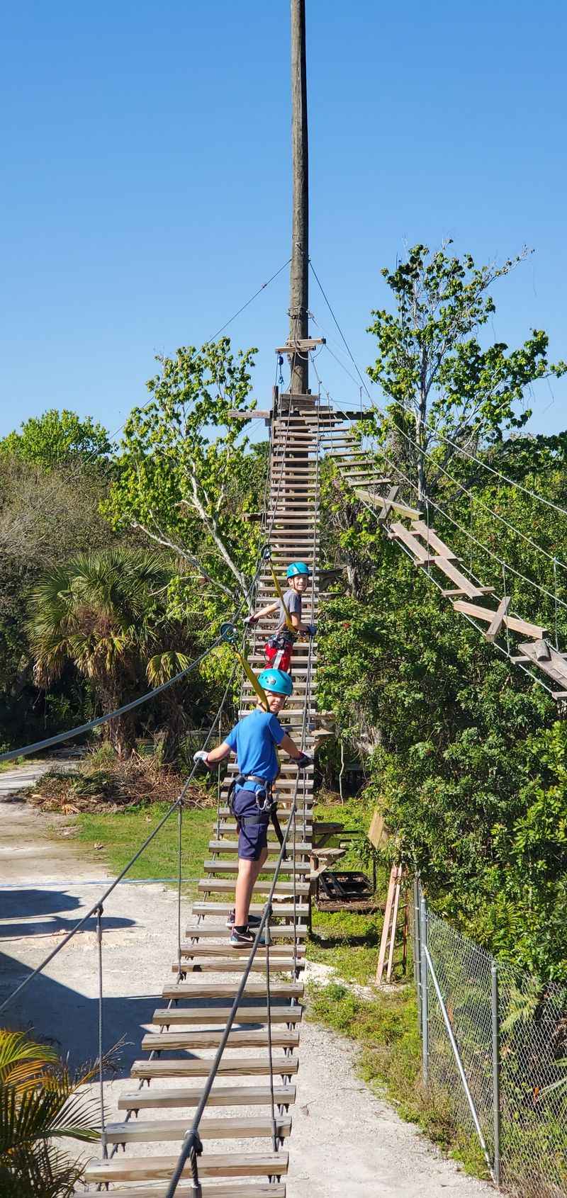 Treetop Challenge Ropes and Zip