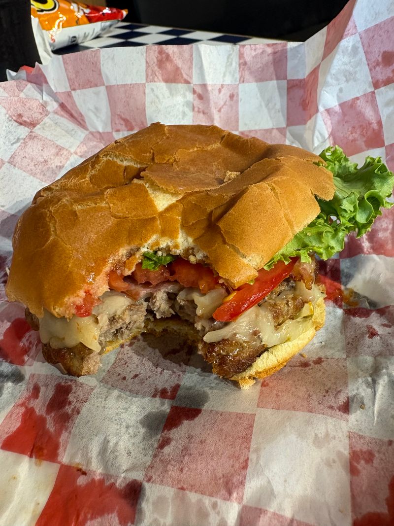 Burgers with a Peachy Twist