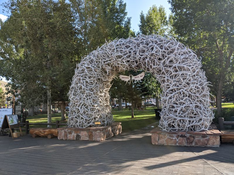 The Iconic Antler Arches of Town Square