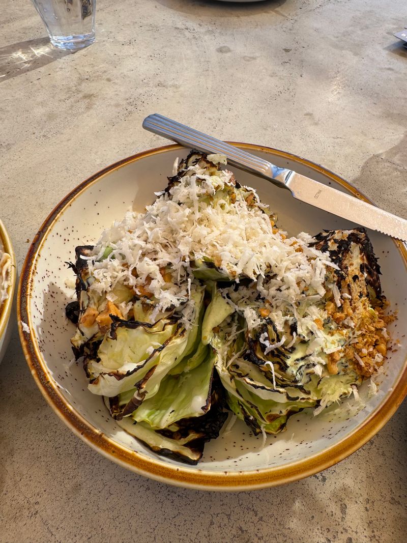 Grilled Cabbage, Smoke and Char