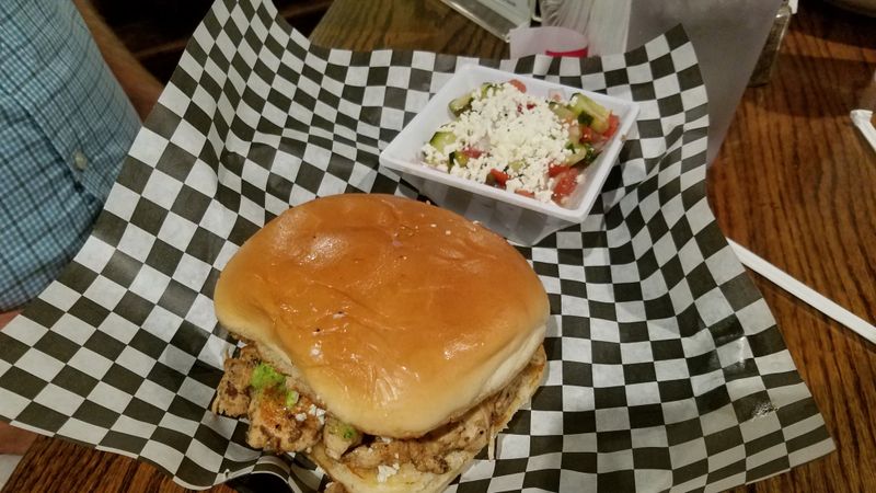 Chicken Sandwich, Greek House Style