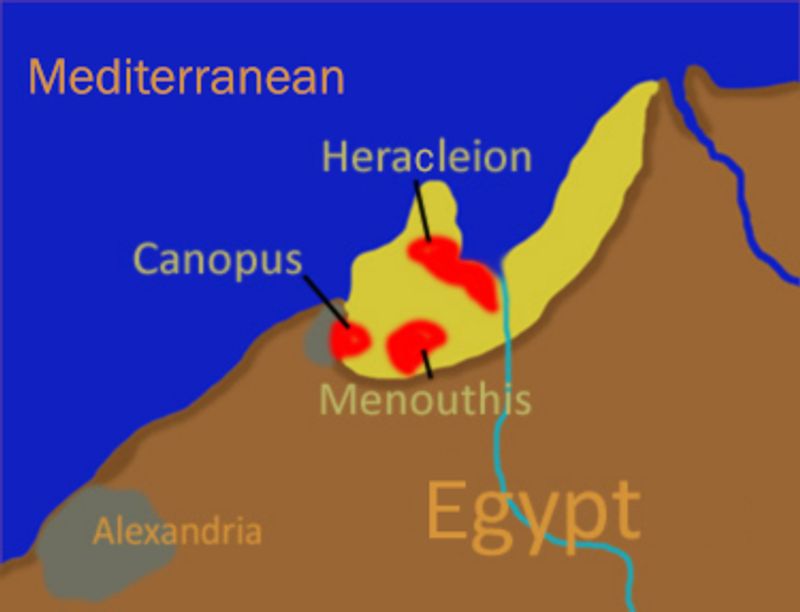 Thonis Heracleion, Egypt