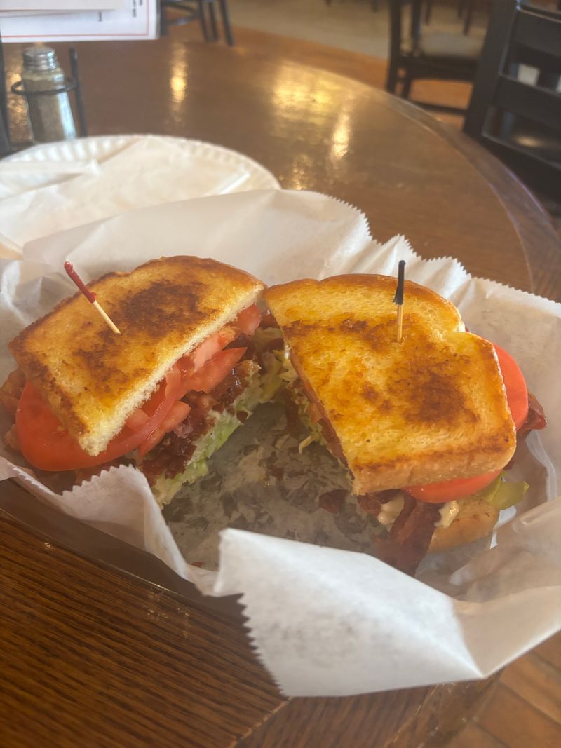 Thick Cut Bologna Sandwich