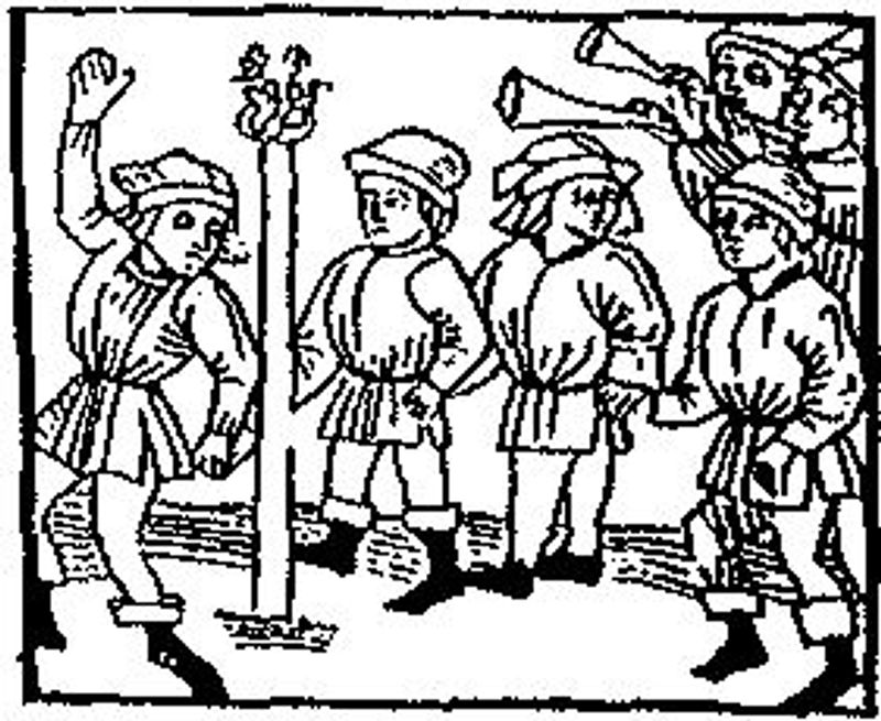 Entertainment was limited (and often violent)