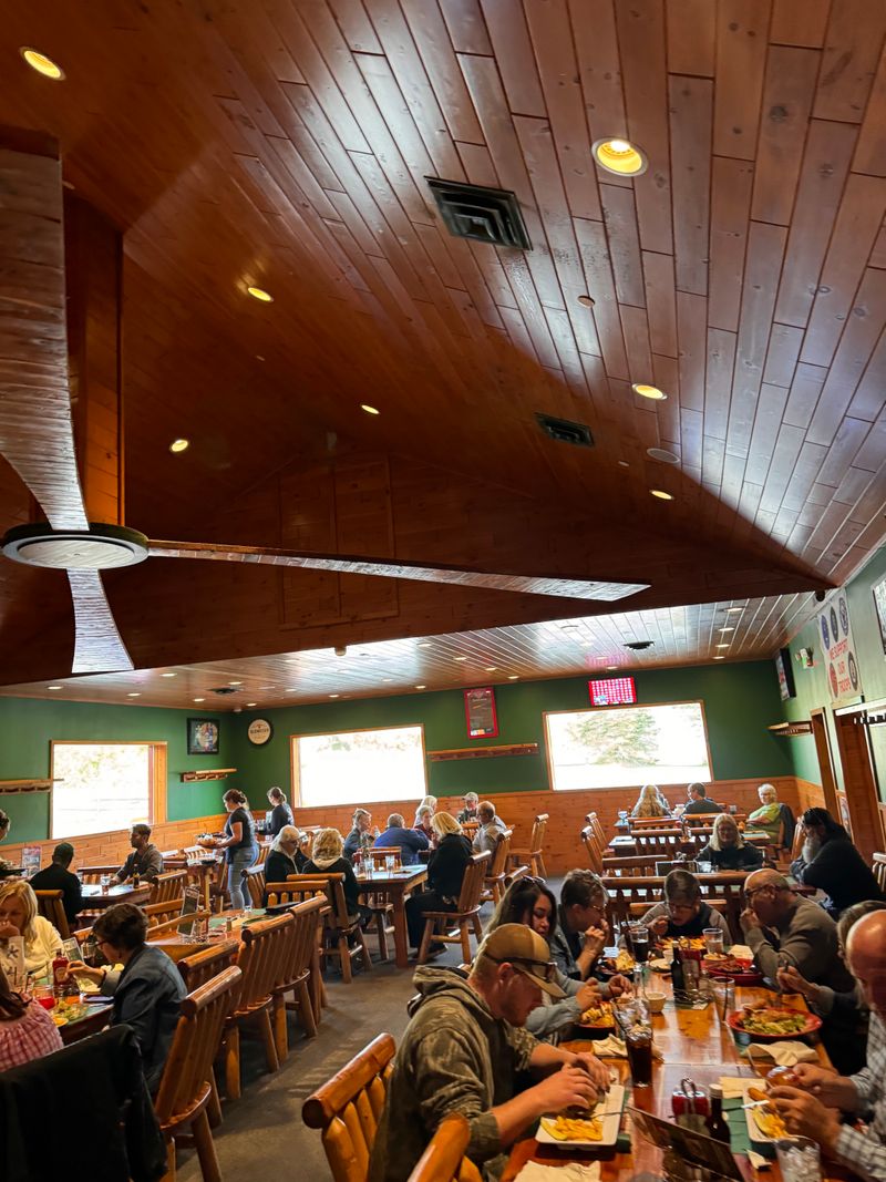 Lunch Rush In Boots And Blaze Orange