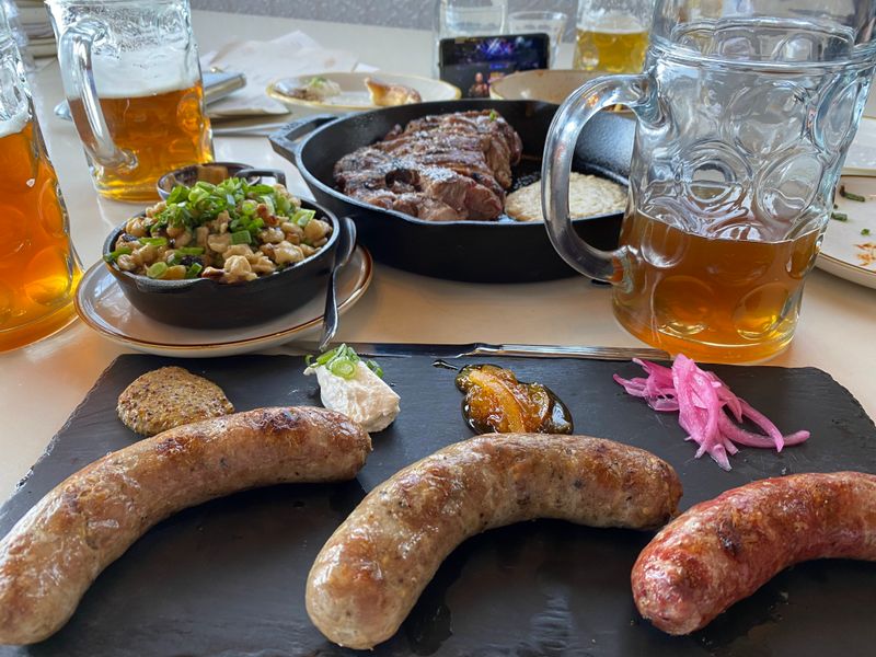 Wurst Sampler, From the Grill