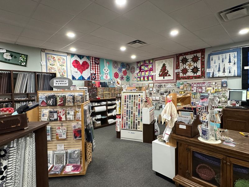 Inspiring Sample Quilts Throughout the Store