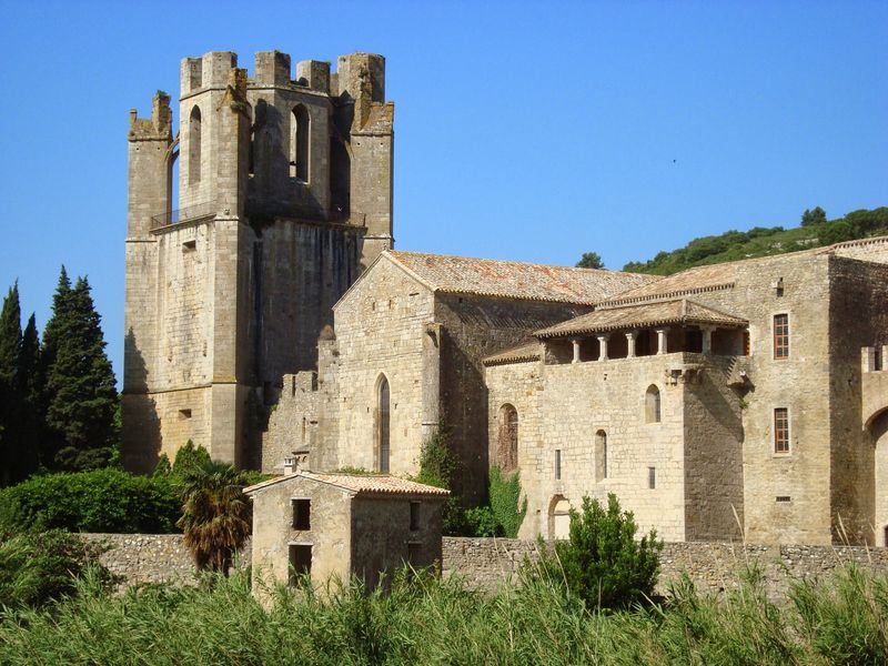 Lagrasse — Abbey & Corbières Vineyards
