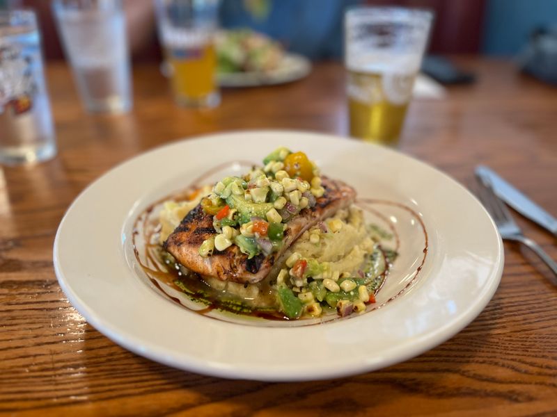 Seared Scallops With Pesto Orzo