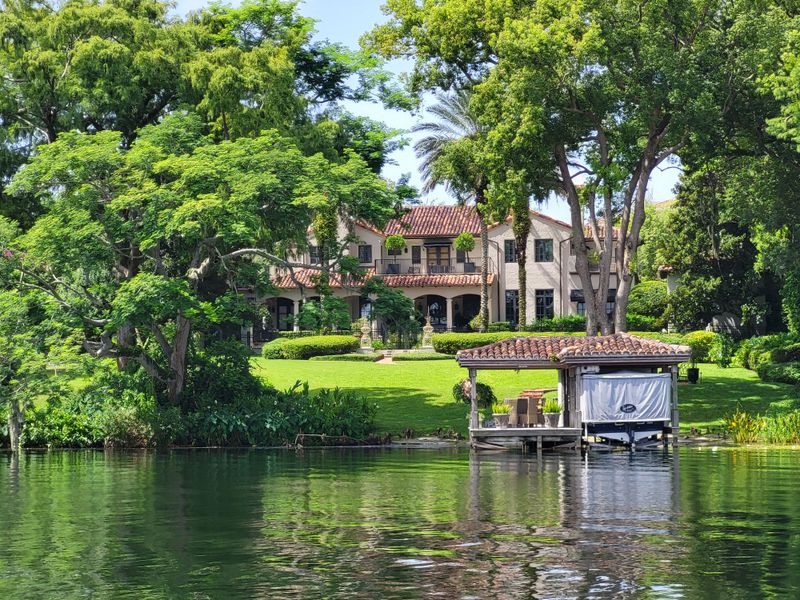 Mansions That Wink Across the Water