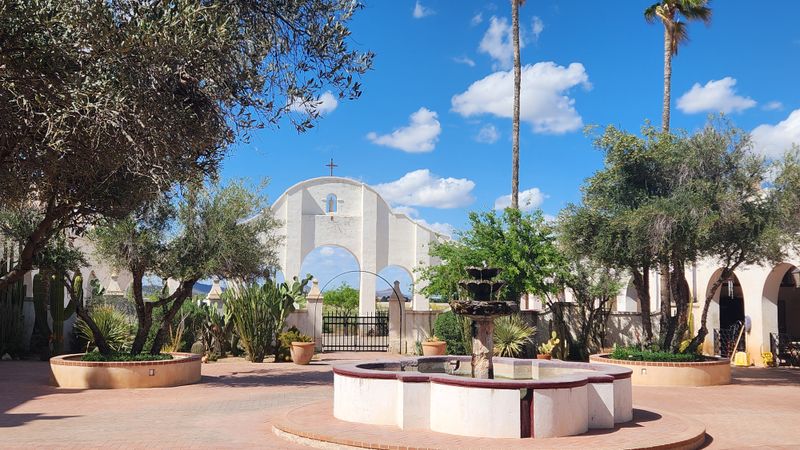 Mission San Xavier del Bac: White Dove In The Desert