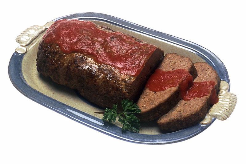 Meatloaf with Ketchup Glaze