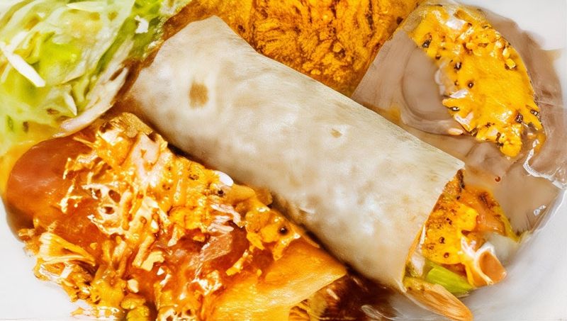 Dos Juanitos Mexican Food (Fort Worth) - Bacon Breakfast Burrito