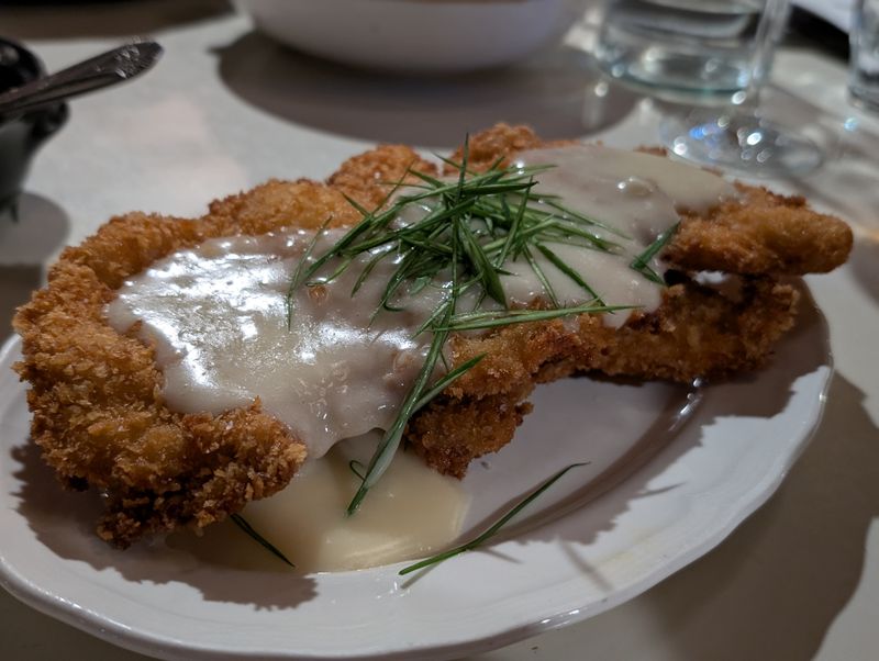Jägerschnitzel With Mushroom Gravy