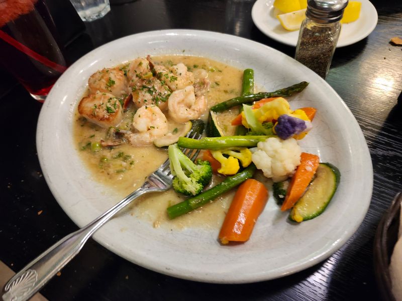 Scallops And Prawns, Simple And Sure