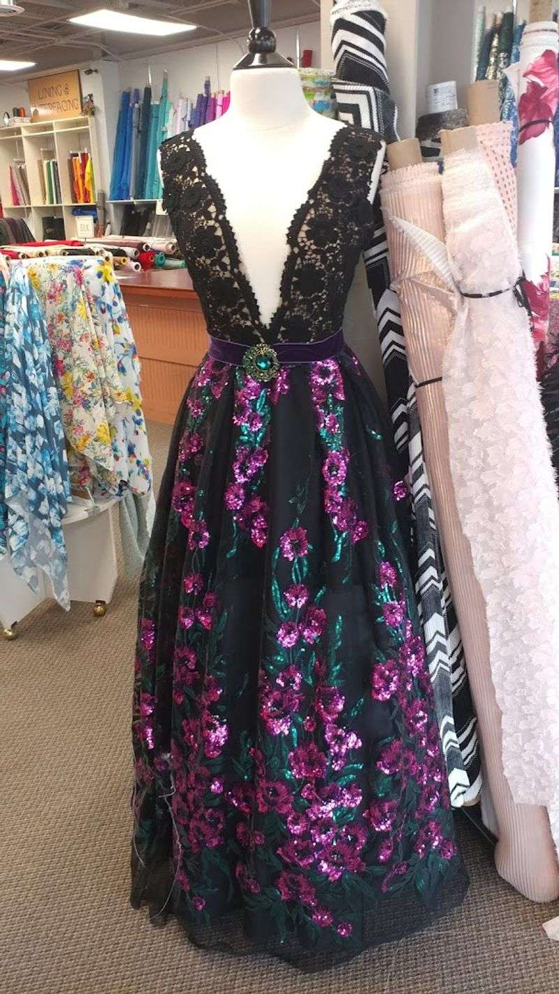 The Store's Specialty in Wedding and Formal Fabrics