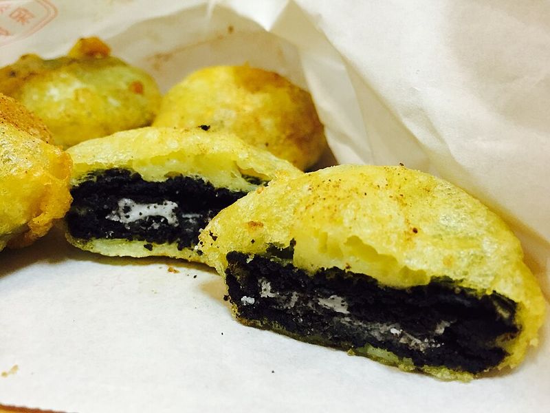 Deep-Fried Oreos