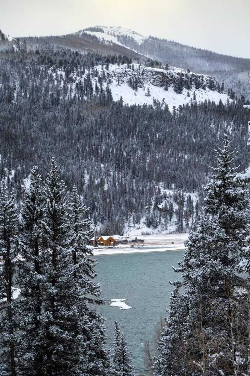 Winter Quiet and Hot Drinks