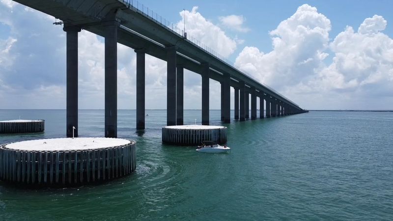 Under-Bridge By Boat