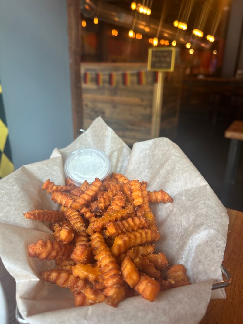 Sweet Potato Fries With Fluff