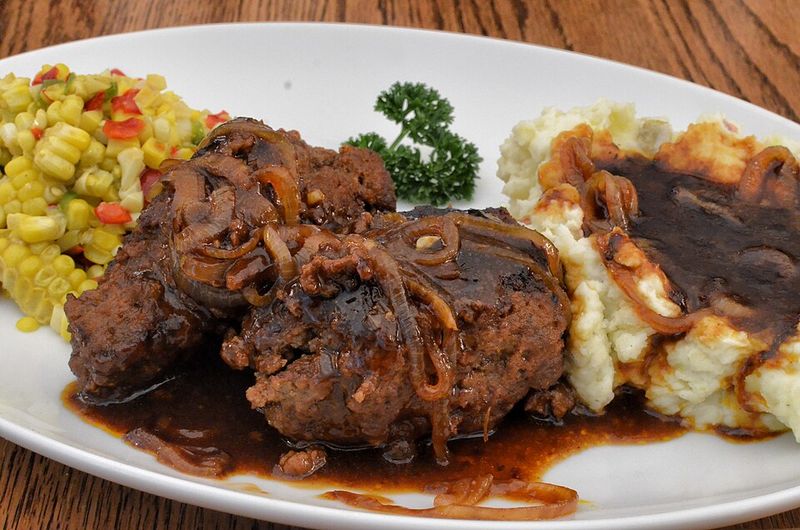 Salisbury Steak (with brown gravy)