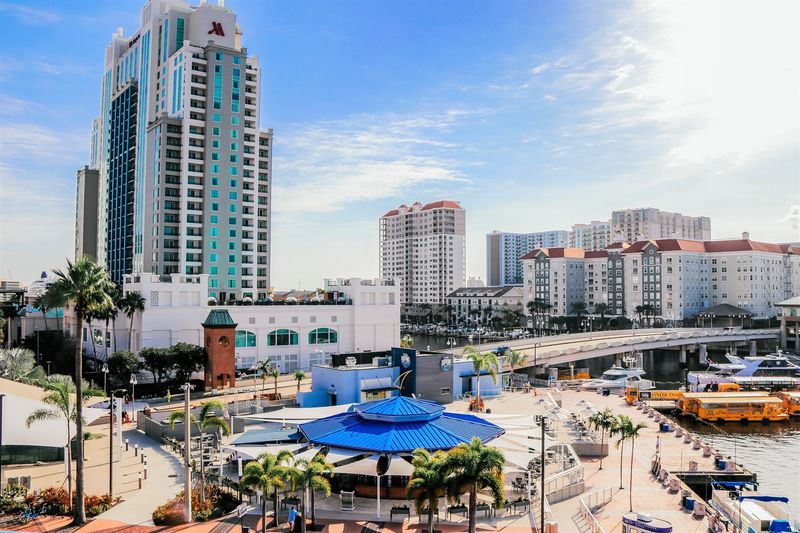 The Sail Plaza at the Convention Center