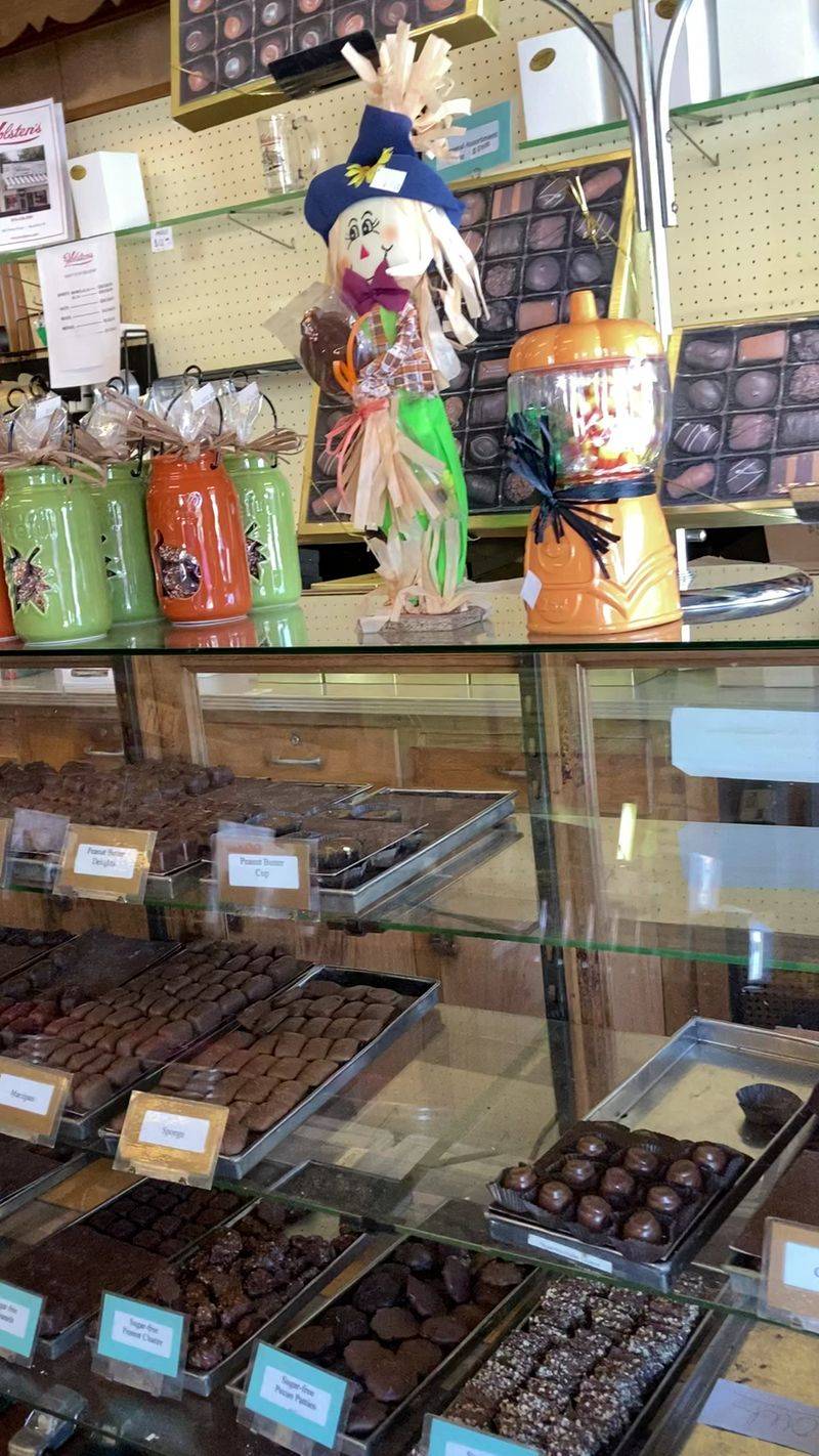 Candy counter temptations