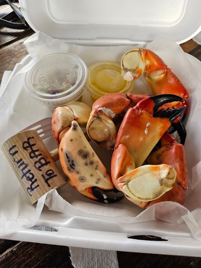 Stone Crab That Earns the Drive Alone
