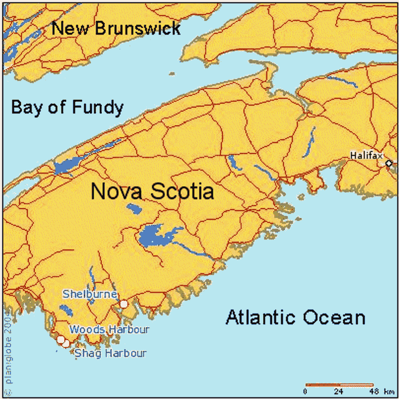 Shag Harbour UFO (Canada, 1967)