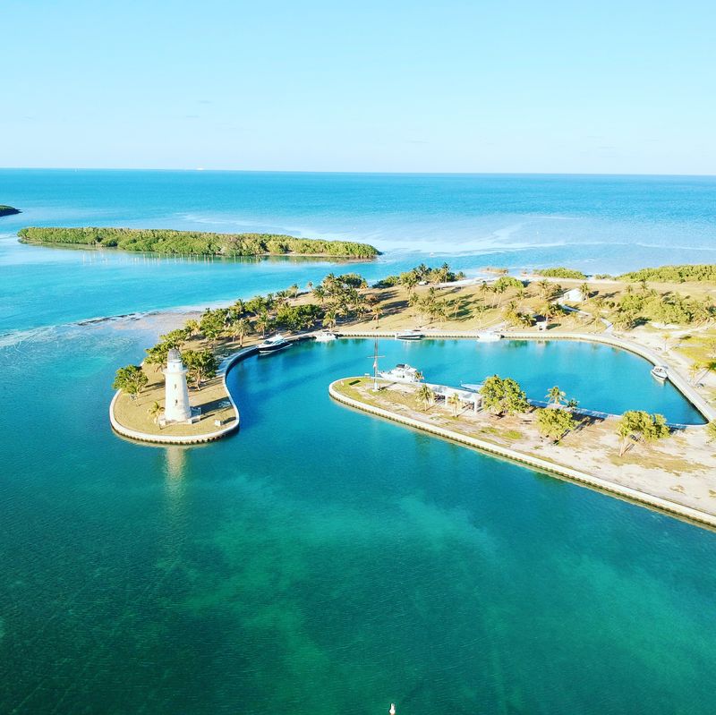 Boca Chita Key Has a Lighthouse Straight Out of a Movie