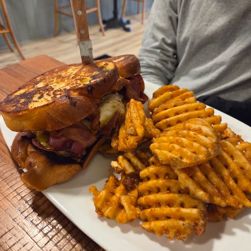 Sweet Potato Waffle Fries Worth the Trip Alone