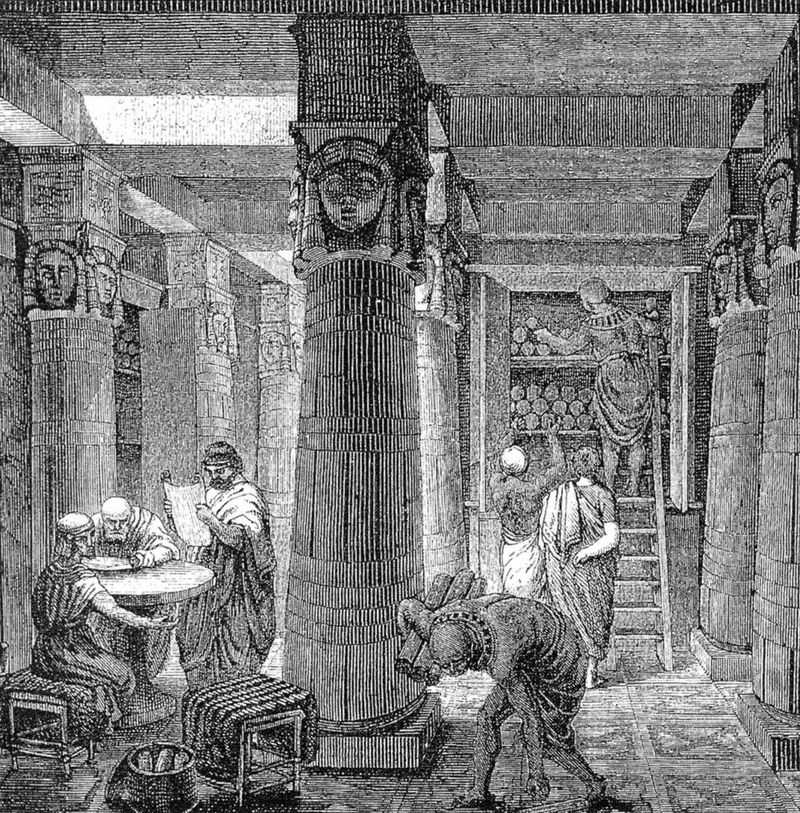 The Library of Alexandria (Egypt)