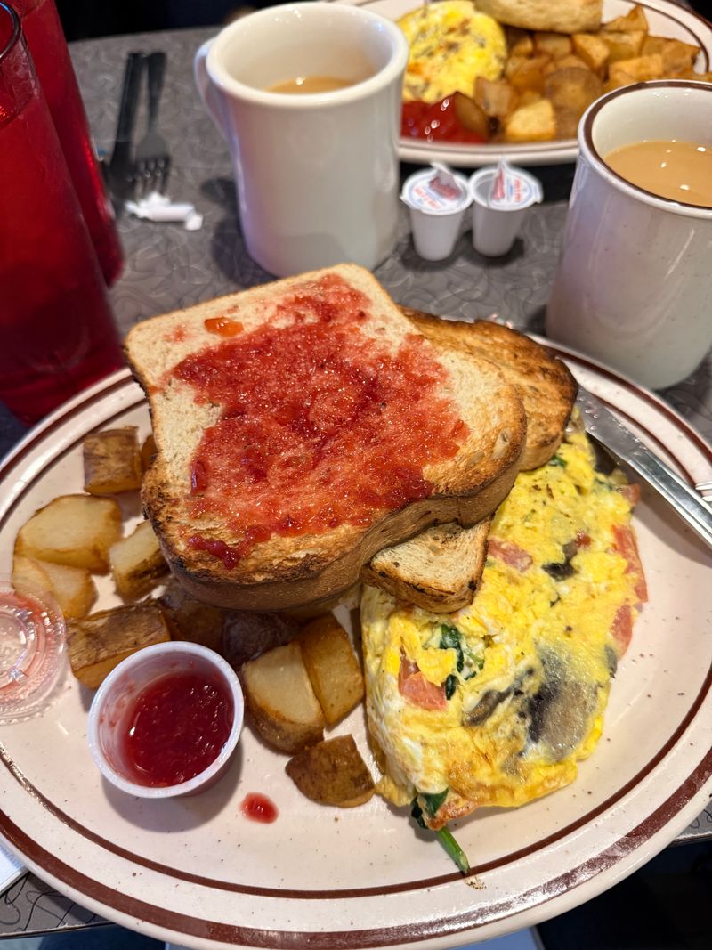 Omelet With Market Veg