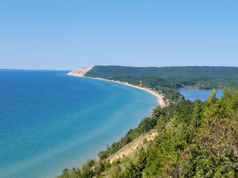 Empire Bluff Trail: The Safer High View