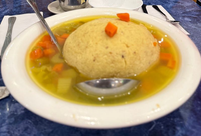 Matzo Ball Soup That Fills The Table