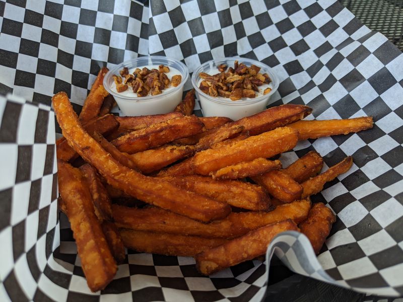 Sweet Potato Fries With Marshmallow Magic