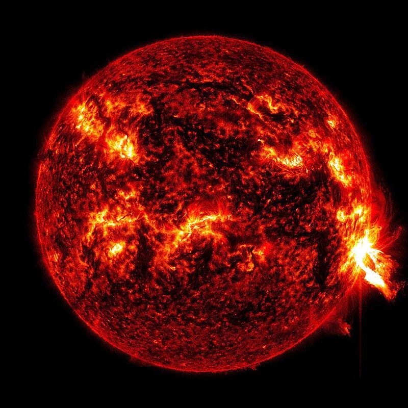 Could a Solar Flare Be Responsible