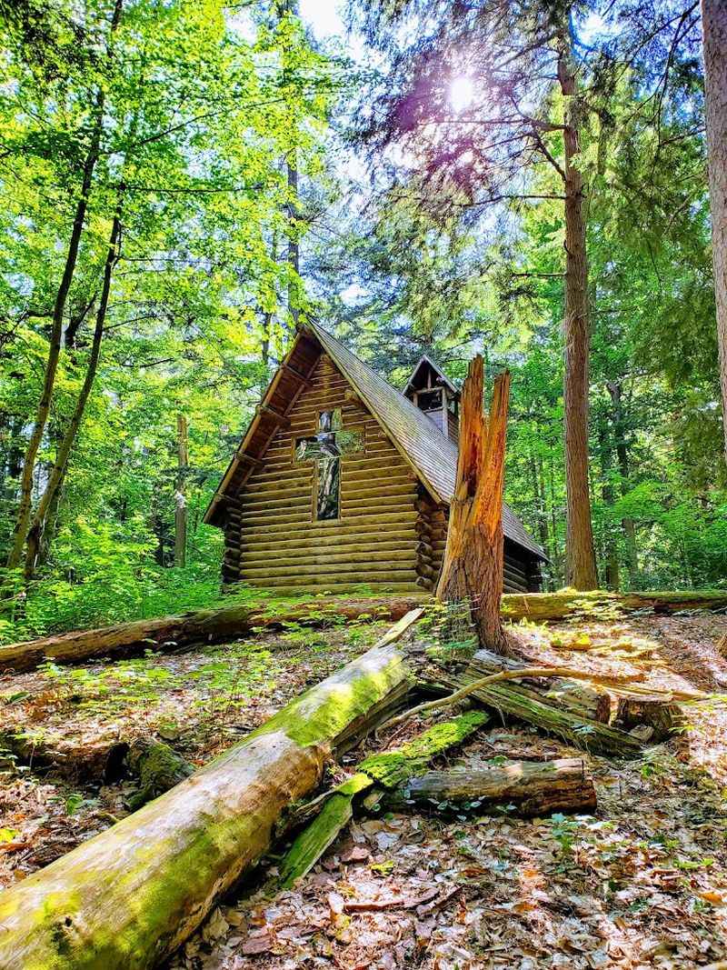 The Forest Chapel: A Quiet Wooden Church Hidden Among the Pines
