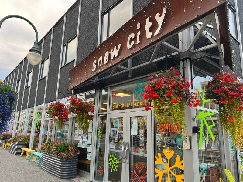 Snow City Cafe, Anchorage, Alaska