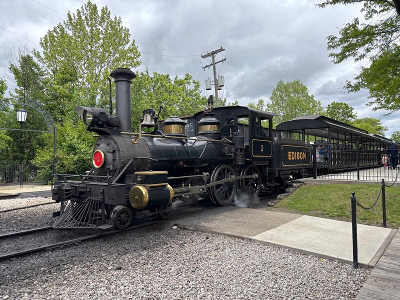 The Steam Train: A Ride Around the Entire Village